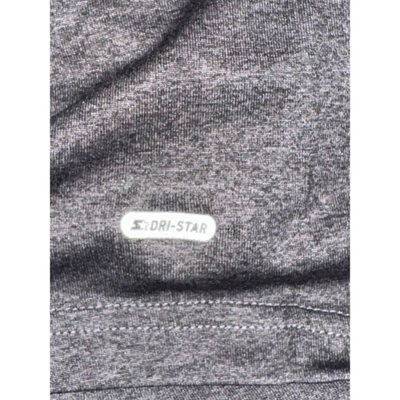 Starter boys Dri-Star Performance Tee Shirt Gray Size M 100% Polyester - Picture 4 of 4